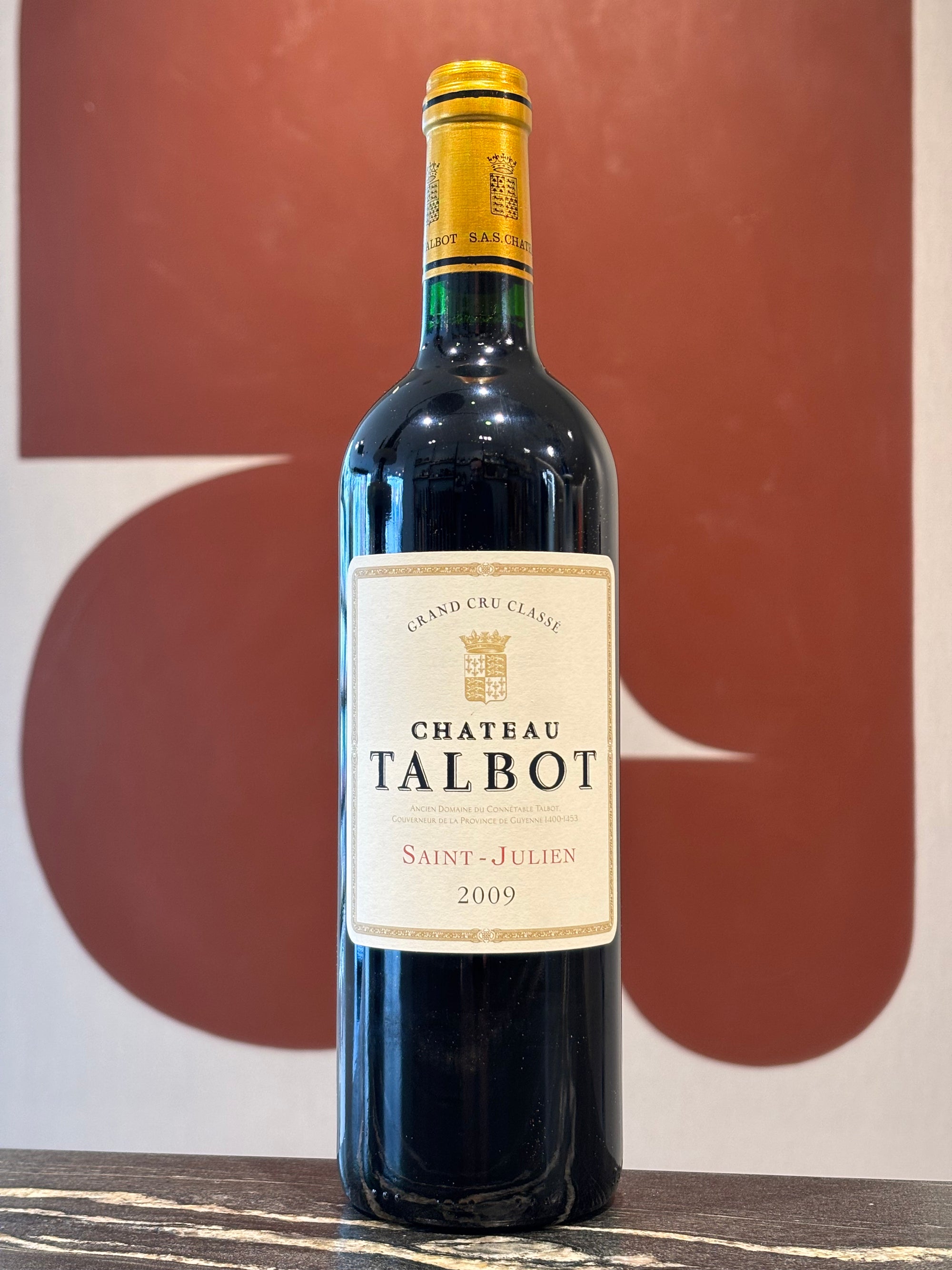 CHÂTEAU TALBOT St Julien - 2009 - GCClassé - Robert Parker 91/100