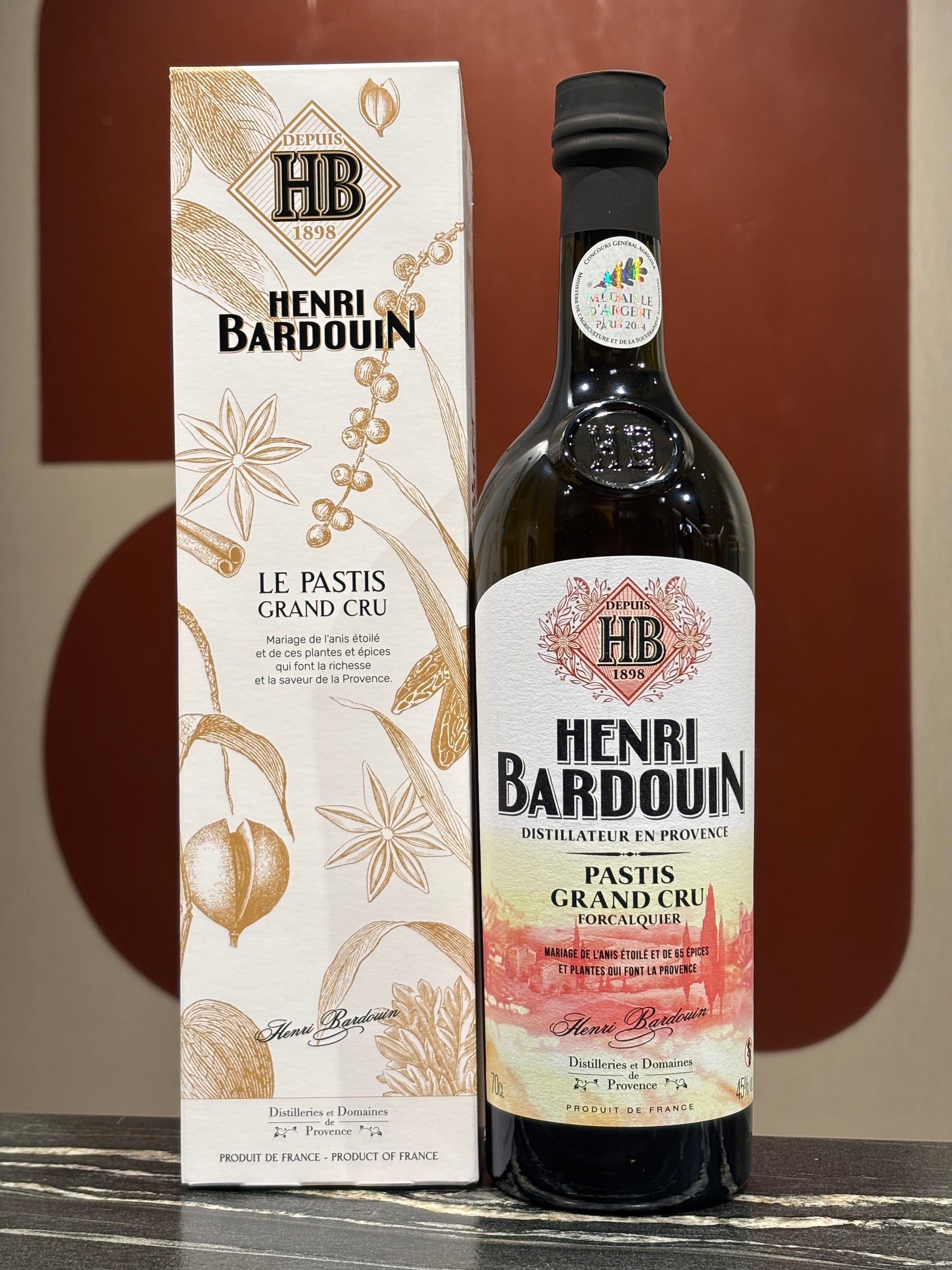 HENRI BARDOUIN Le Pastis Grand Cru - 75cl