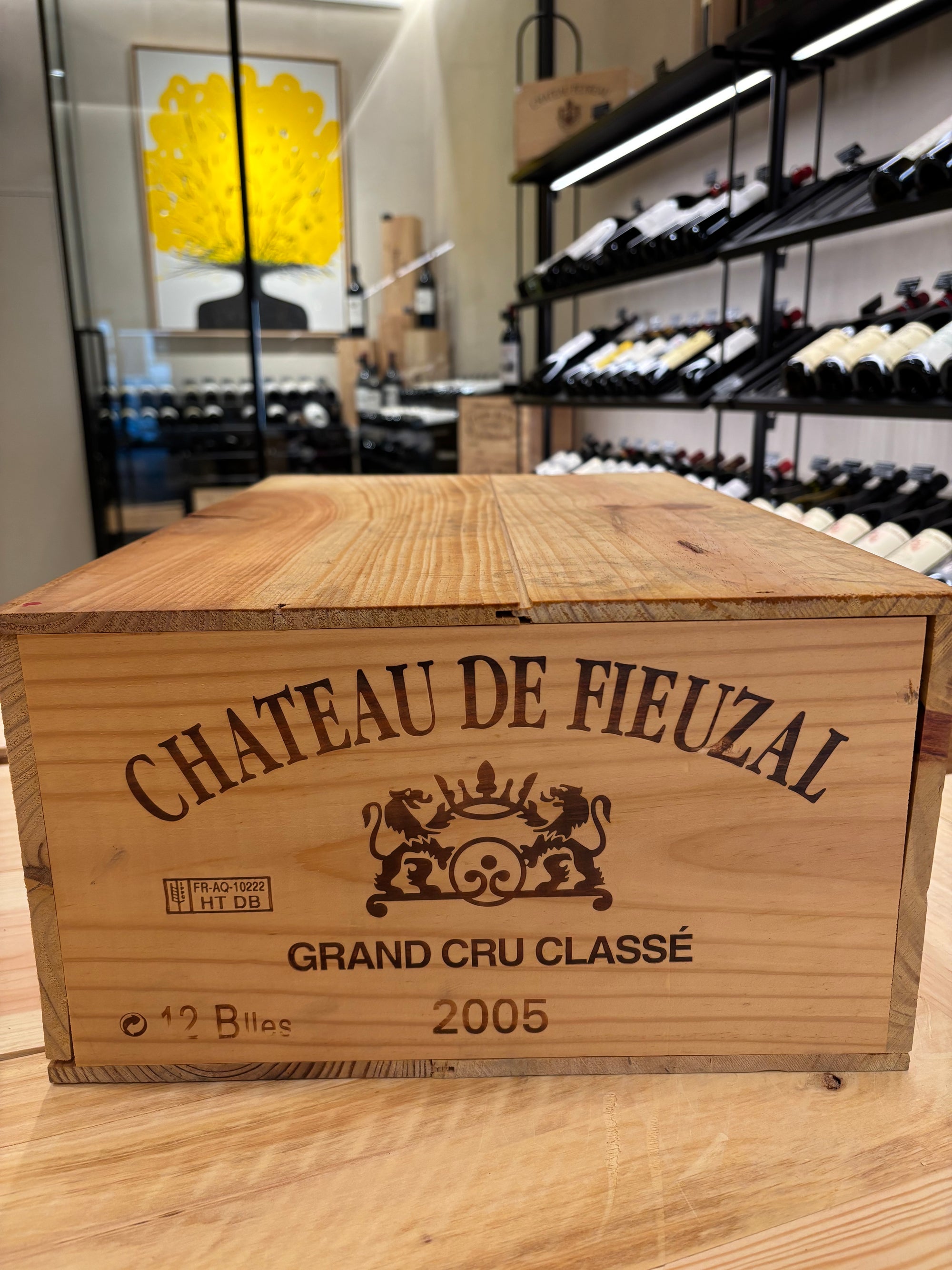 CHÂTEAU DE FIEUZAL Pessac Léognan - 2005 - GCClassé - Robert Parker 94/100
