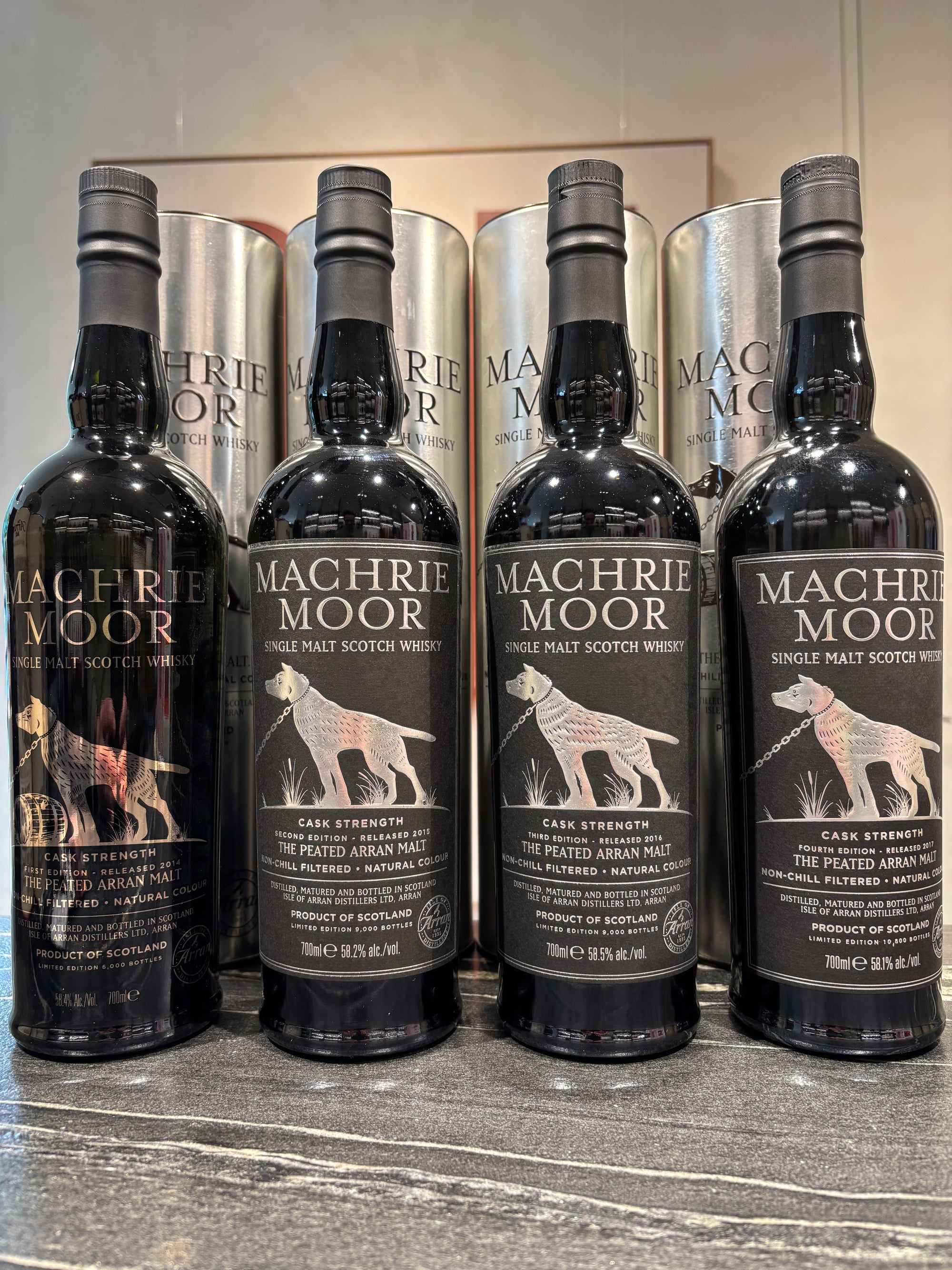 MACHRIE MOOR - 3rd Edition - Cask Strength - 2016 - 58.5%