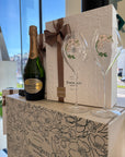 CHAMP PERRIER-JOUËT Grand Brut Giftbox 2 glasses