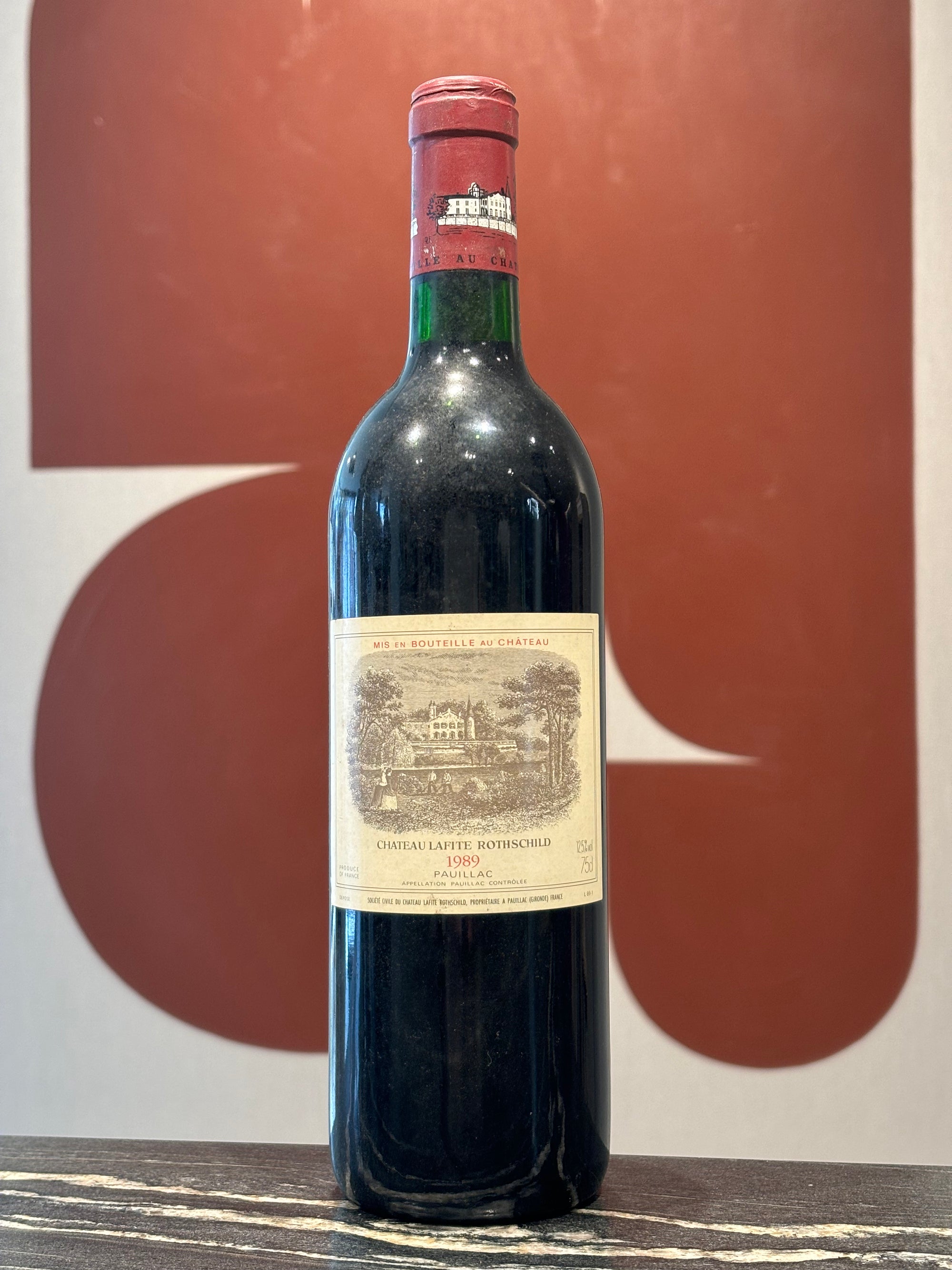 CHÂTEAU LAFITE ROTHSCHILD Pauillac - 1989 - GCClassé - Robert Parker 90/100