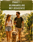 Belgische Wijnwandeling - zat 26 sept en zon 27 sept - Wijnen, streekbier of Alcoholvrij