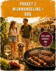 Belgische Wijnwandeling - zat 26 sept en zon 27 sept - Wijnen, streekbier of Alcoholvrij