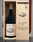 EL PACTO Rioja - 150cl - Giftbox wood