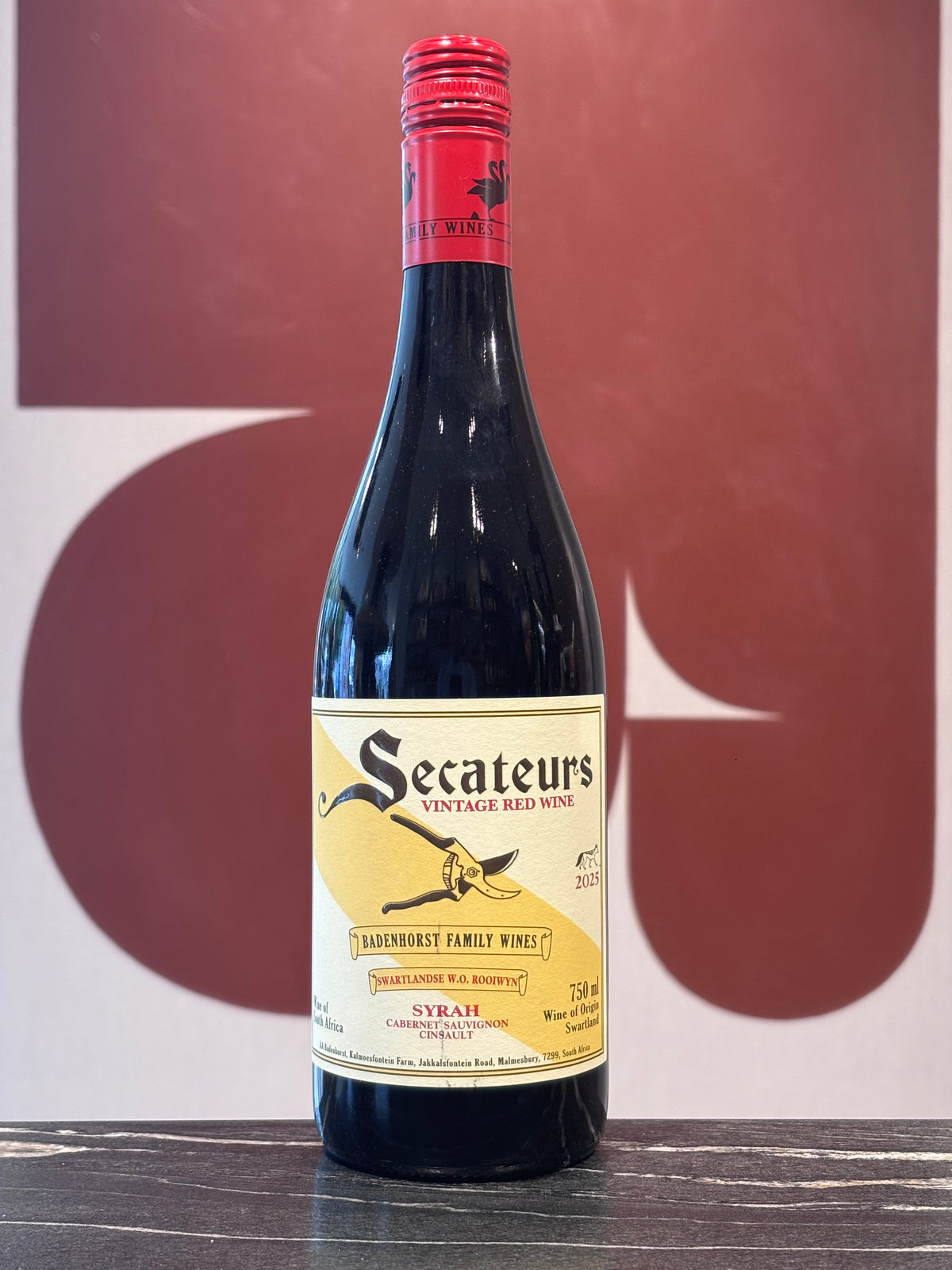 BADENHORST Sécateurs Red Blend