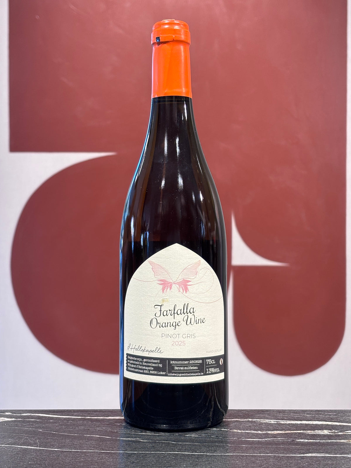 D' HELLEKAPELLE Farfalla Orange Wine