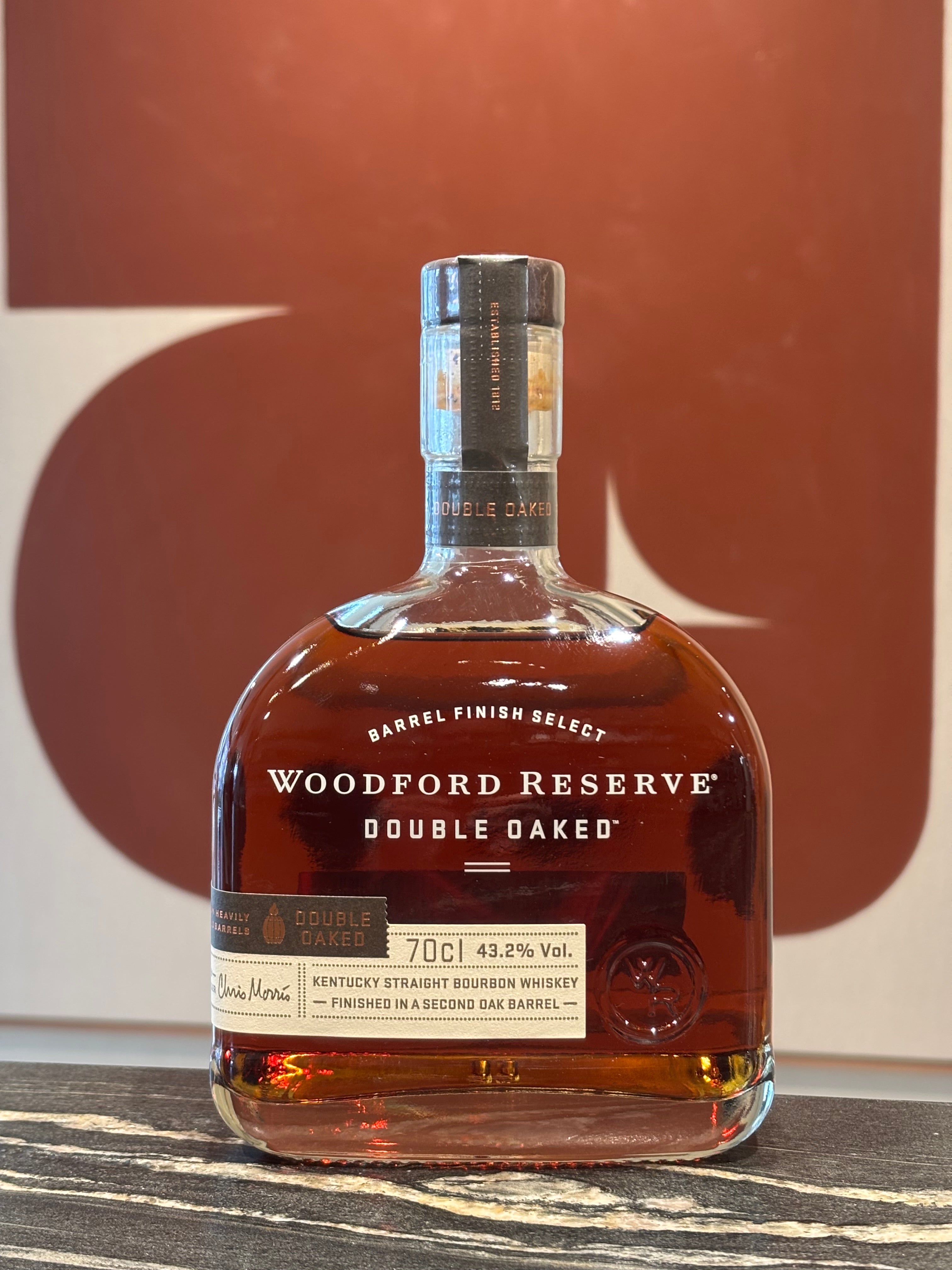 Woodford Reserve Double Oaked 43,2% 70cl – Wijnen Le Compte