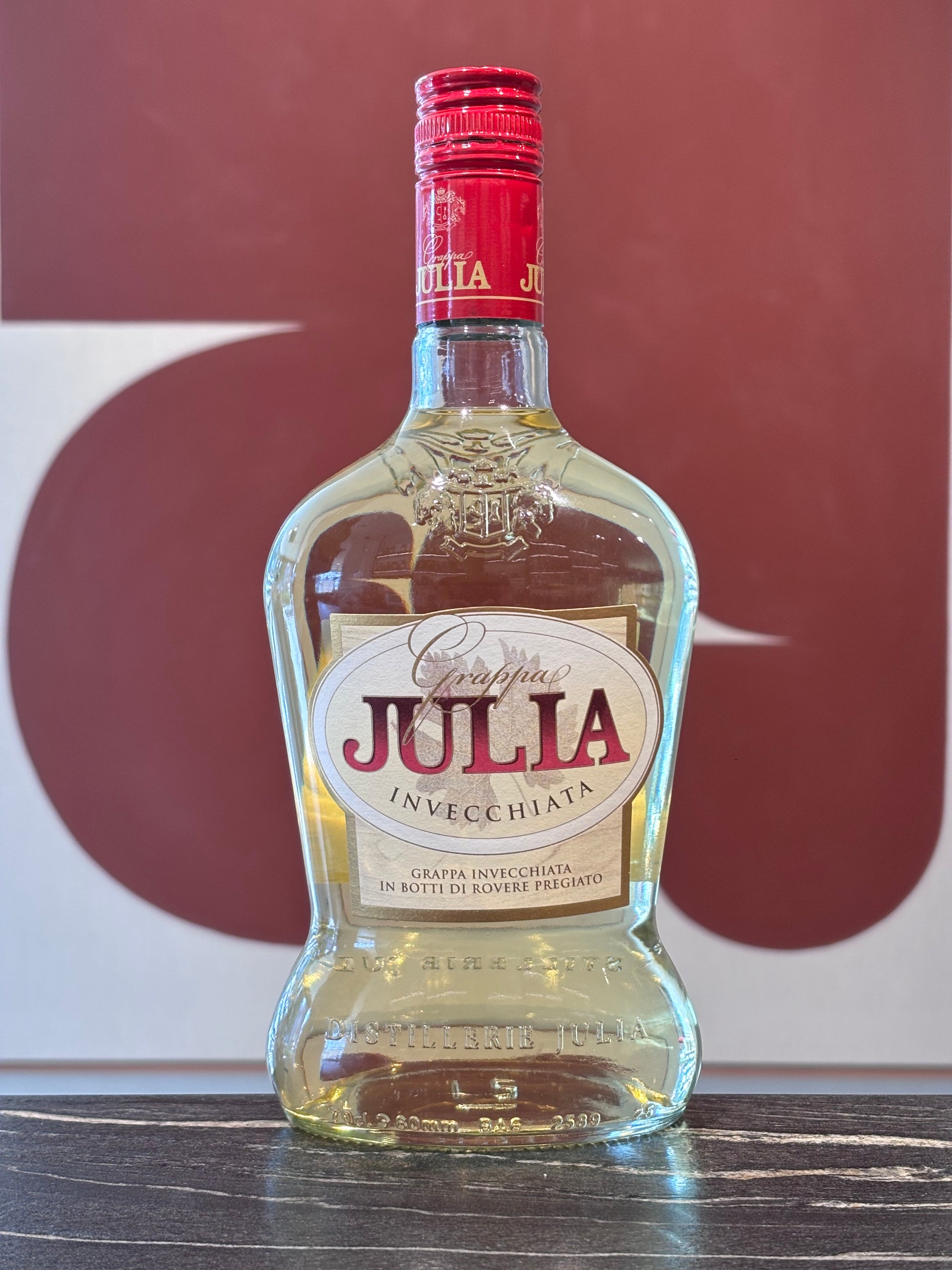Grappa "Julia" Invecchiata 40% 0,70L