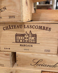 6 fles CHÂTEAU LASCOMBES Margaux - 2015 - GCClassé - Robert Parker 94/100