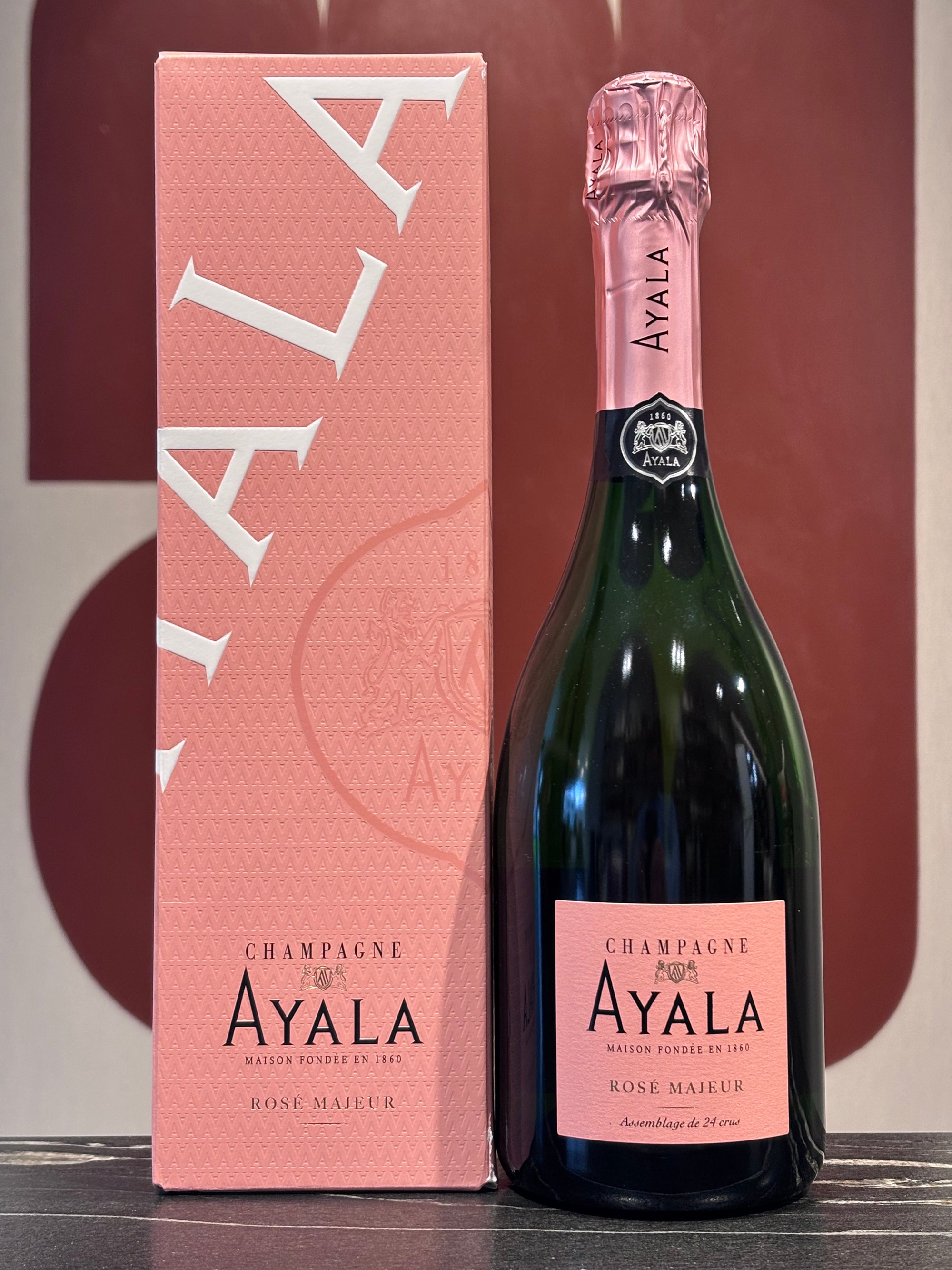 Champagne Ayala Rosé Majeur Giftbox