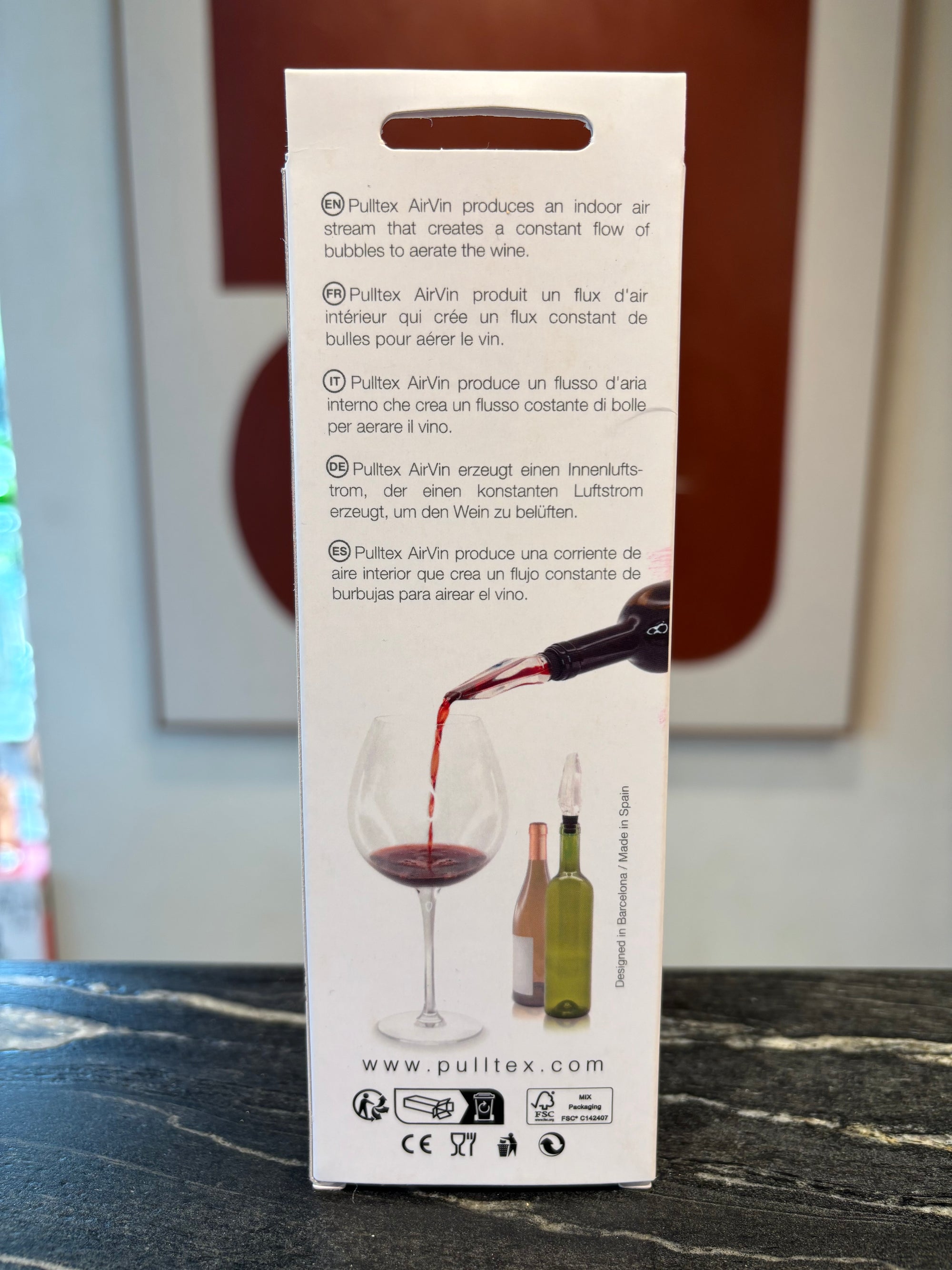 Pulltex - Wine Aerator Airvin