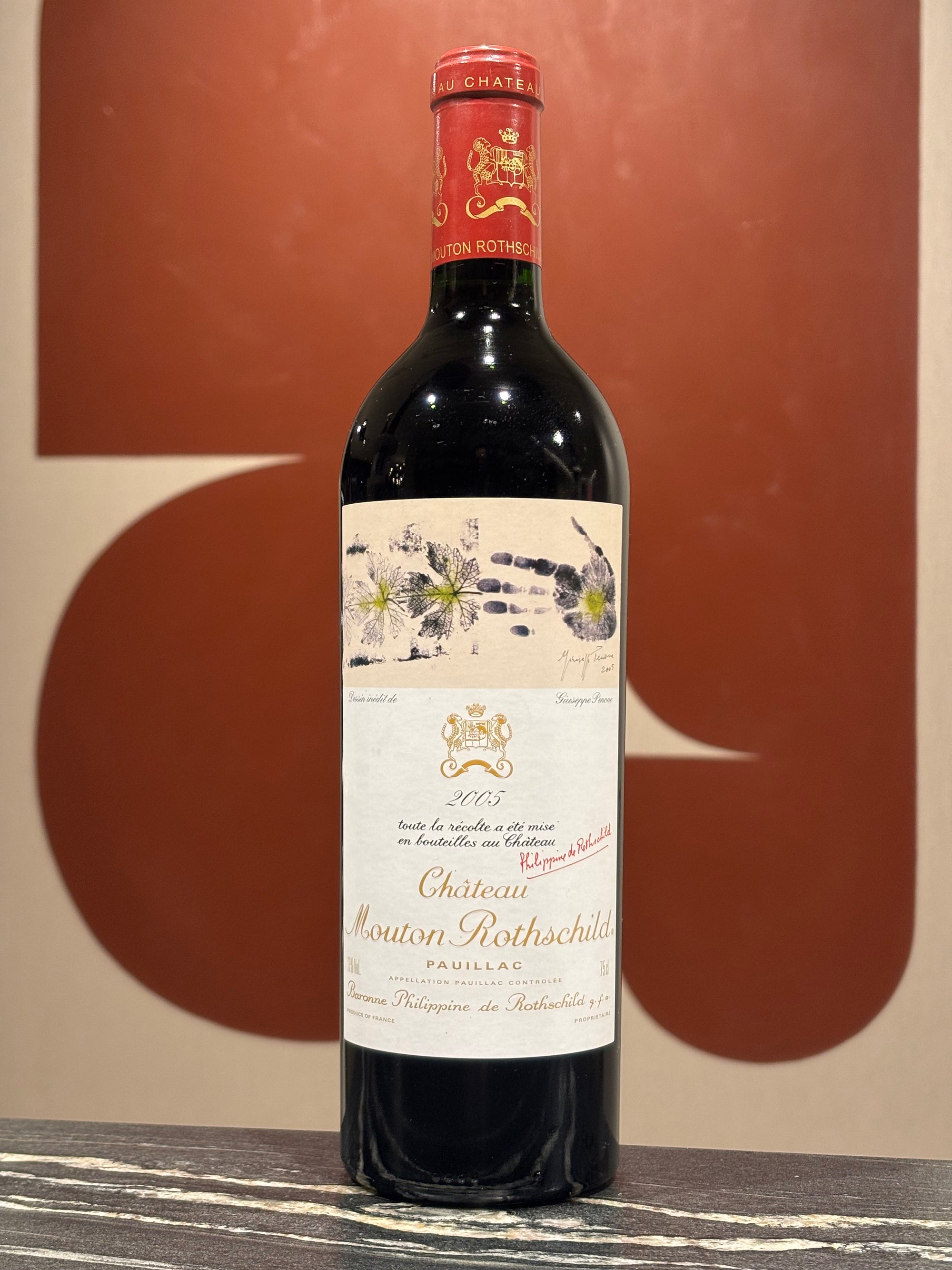 CHÂTEAU MOUTON ROTHSCHILD Pauillac - 1er Grand  Cru Classé - 2005 - Robert Parker 96/100