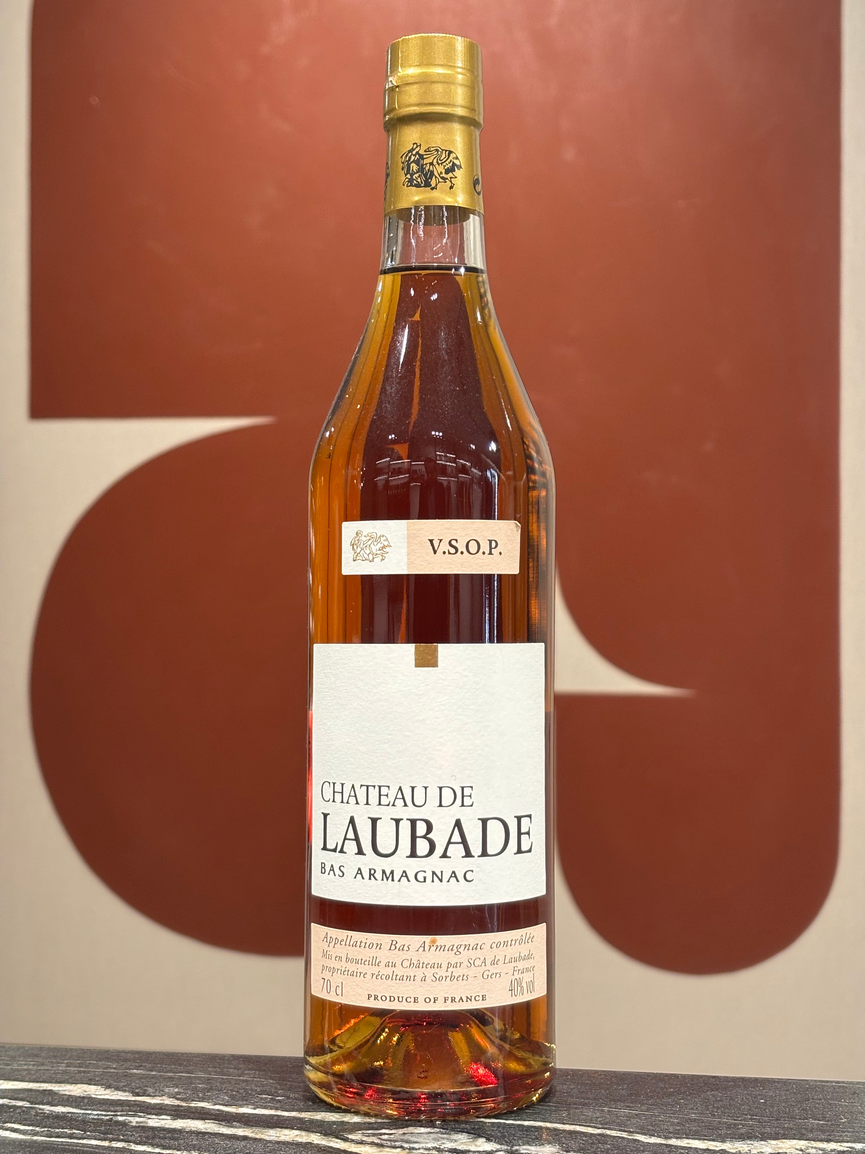 Château De Laubade Vsop Bas Armagnac 40% 70cl – Wijnen Le Compte