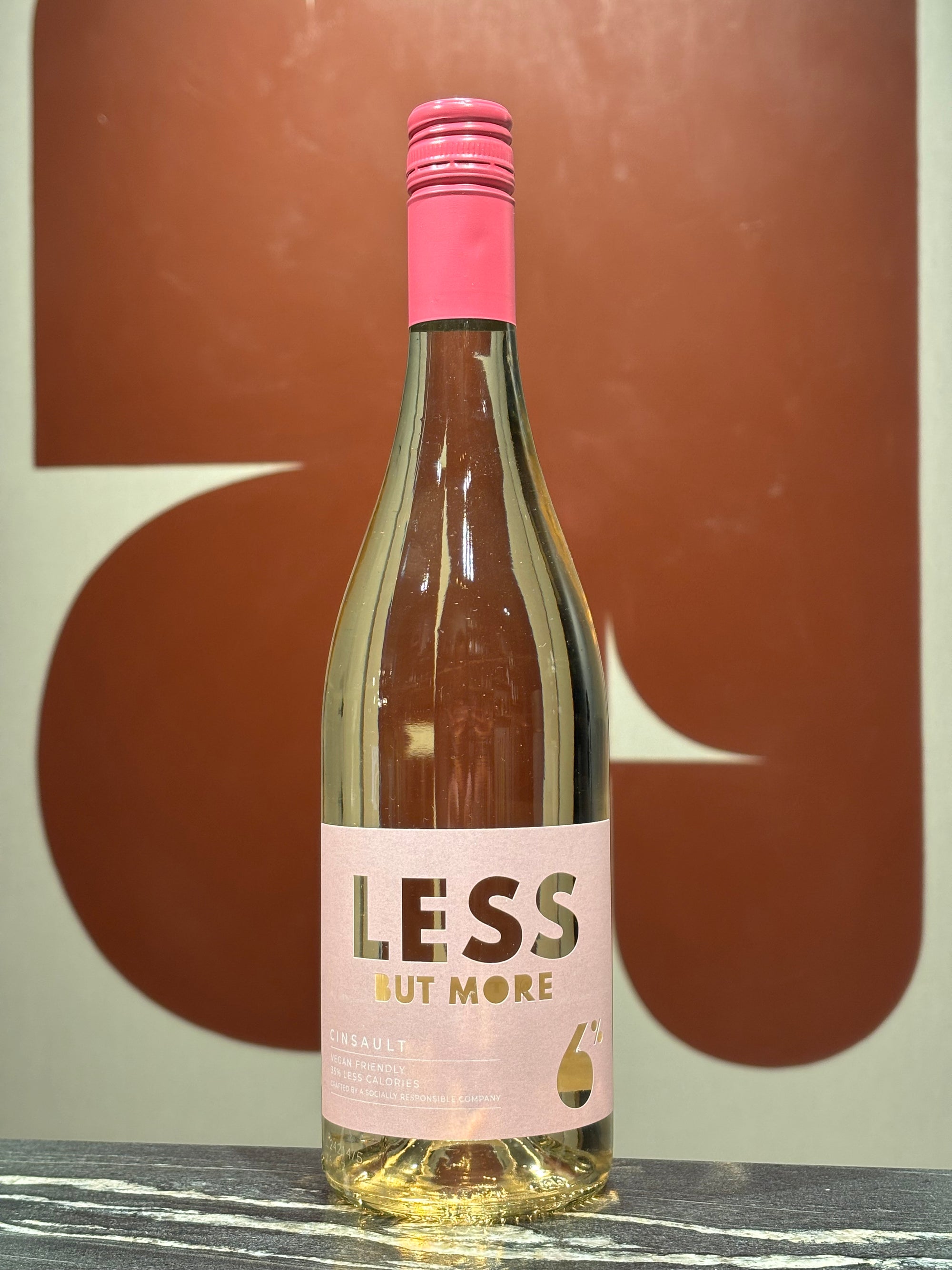 LESS BUT MORE Cinsault 6%alcohol