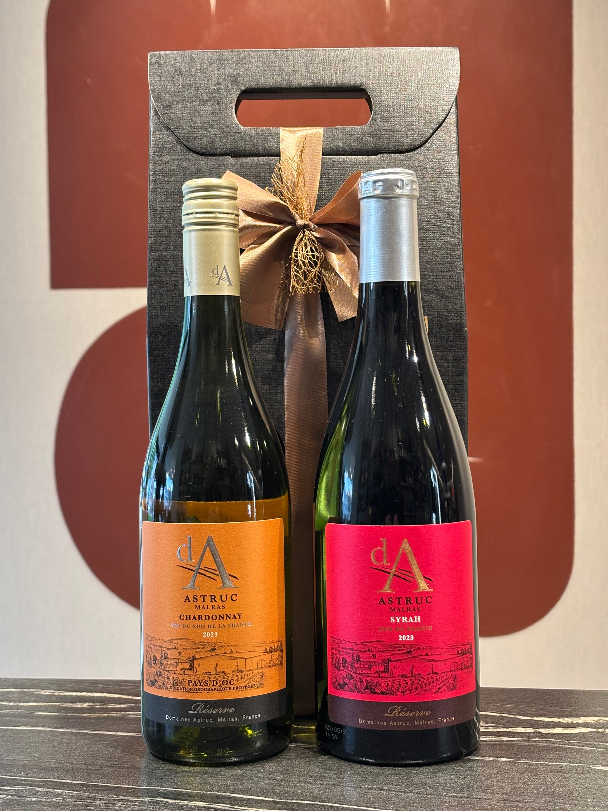 ASTRUC GIFTBOX - Chardonnay &amp; Syrah