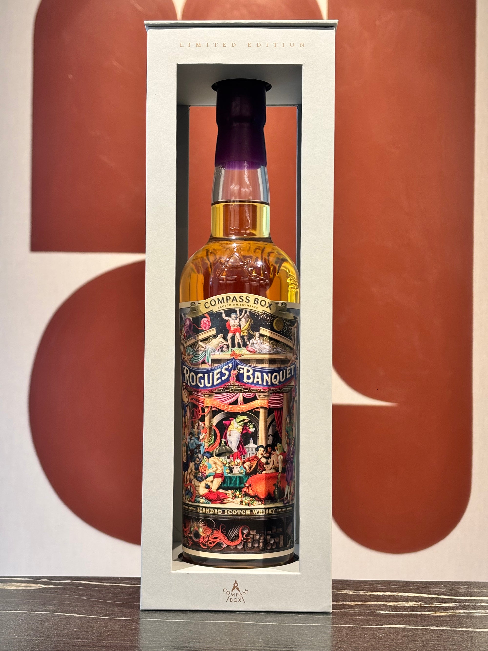 Compass Box Rogues Banquet 46% 0.7L - Limited Edition - Last bottles worldwide