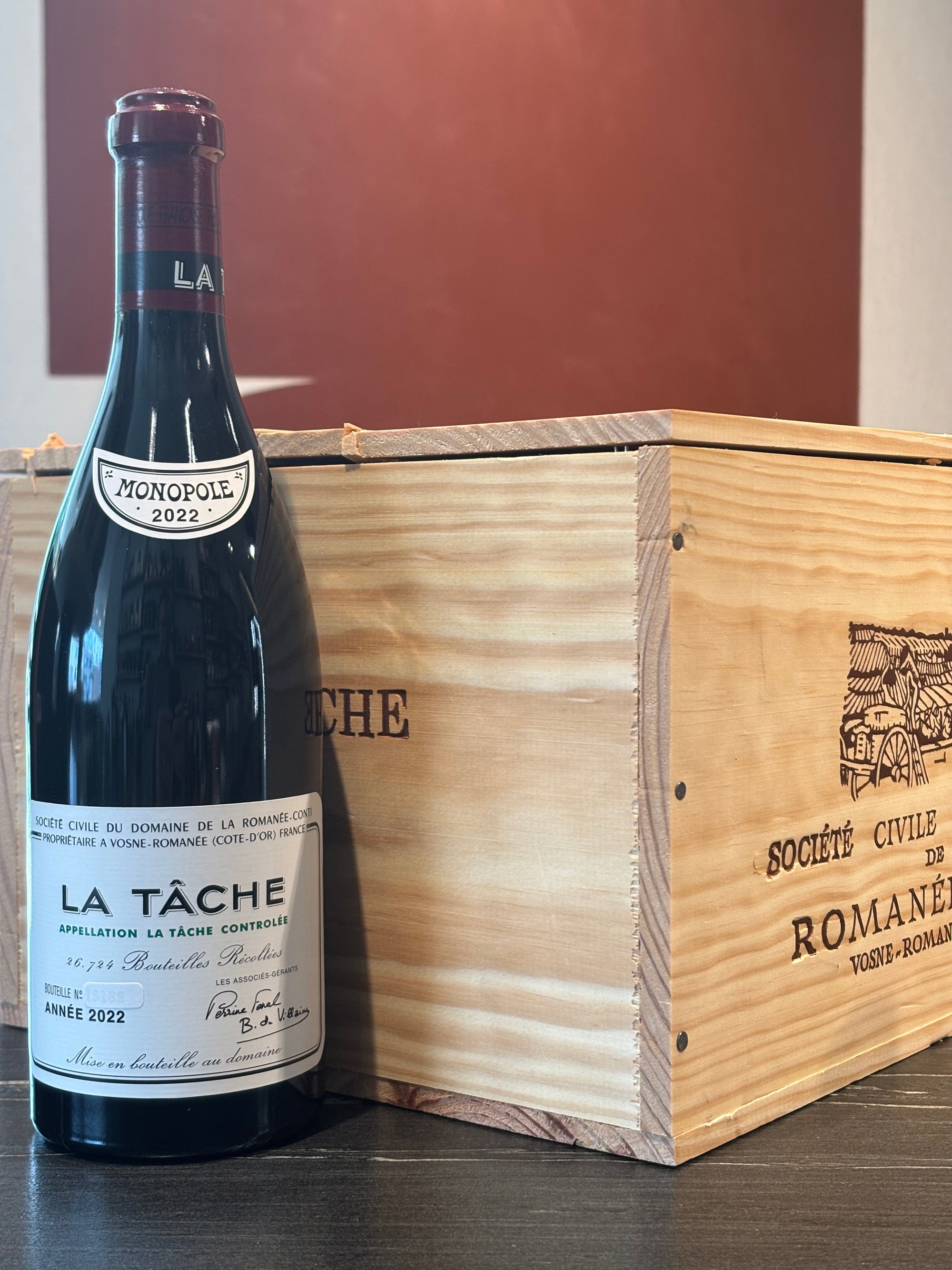 DOMAINE DE LA ROMANEE-CONTI "La Tache" - 2022 - Robert Parker 2022